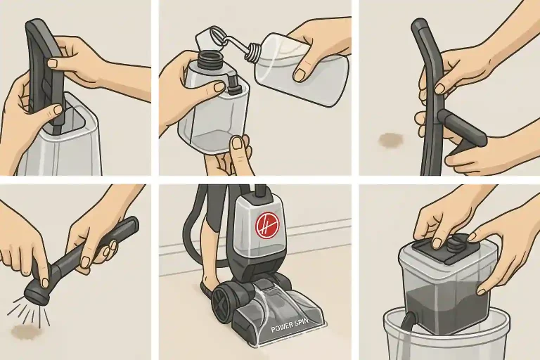 Step-by-Step Guide to Using a Hoover Carpet Cleaner
