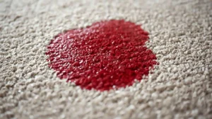 Red Stains Out of Carpets